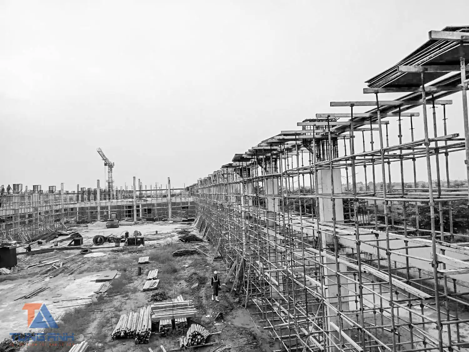 công trình giàn giáo xây dựng tại Thanh Hóa