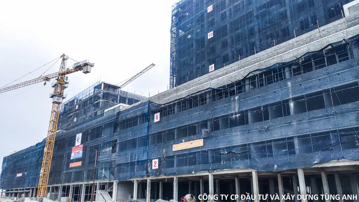 Giàn giáo Tùng Anh tại Bệnh viện Sản Nhi Vĩnh Phúc