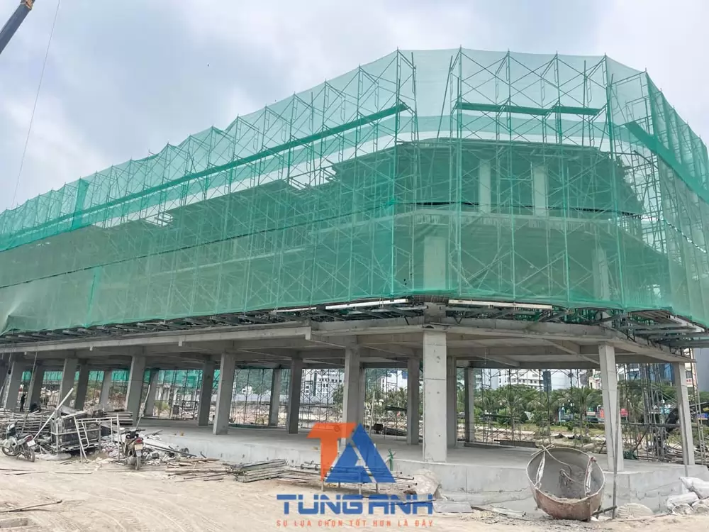 hệ giàn giáo công trình Cát Bà, Hải Phòng