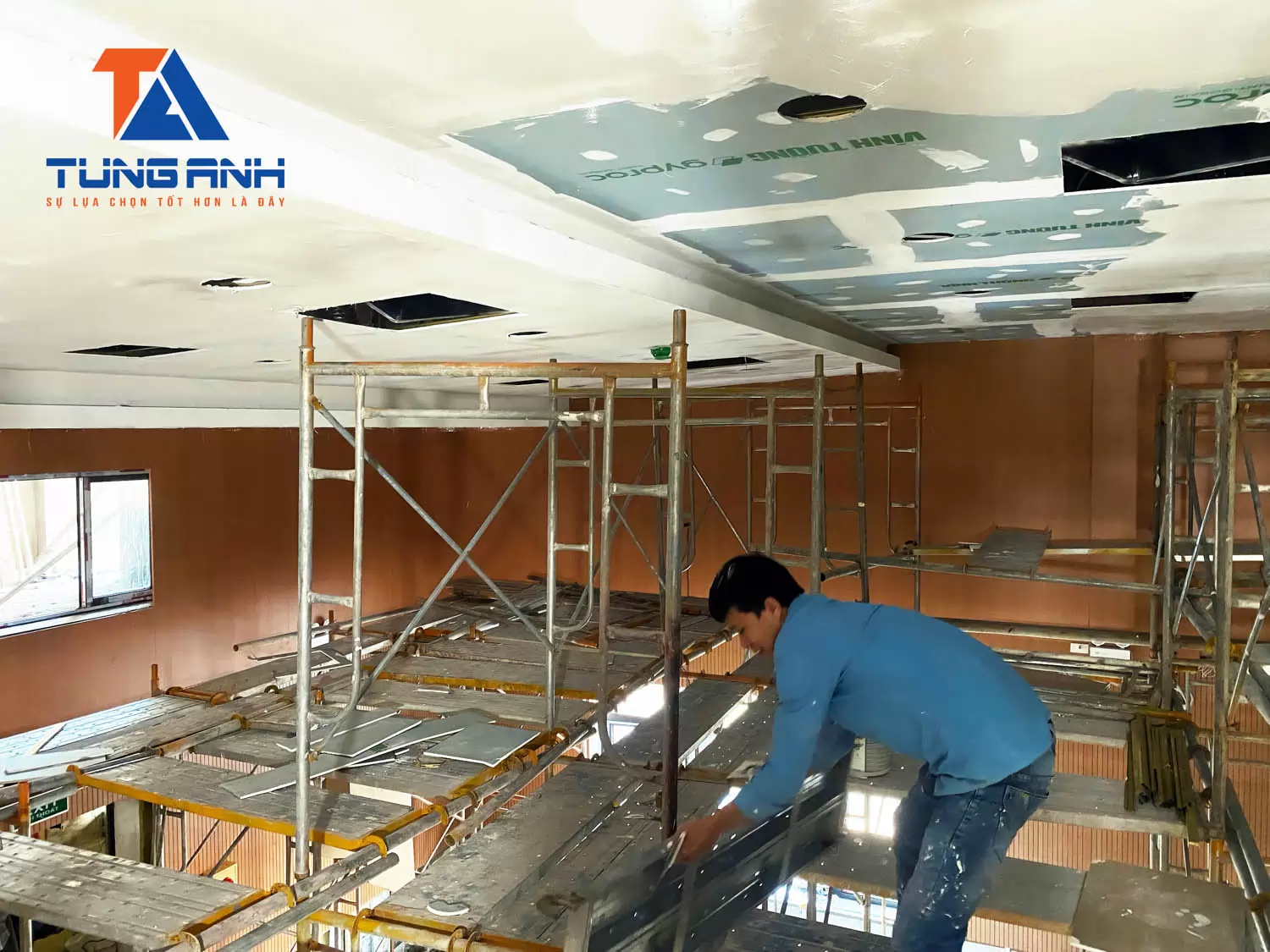 Giàn giáo xây dựng hoàn thiện Tùng Anh Hà Nội