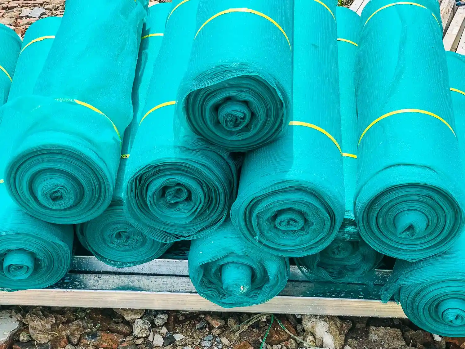 Lưới chắn bụi xây dựng 60g/m2 - Cuộn kích thước 2x100m